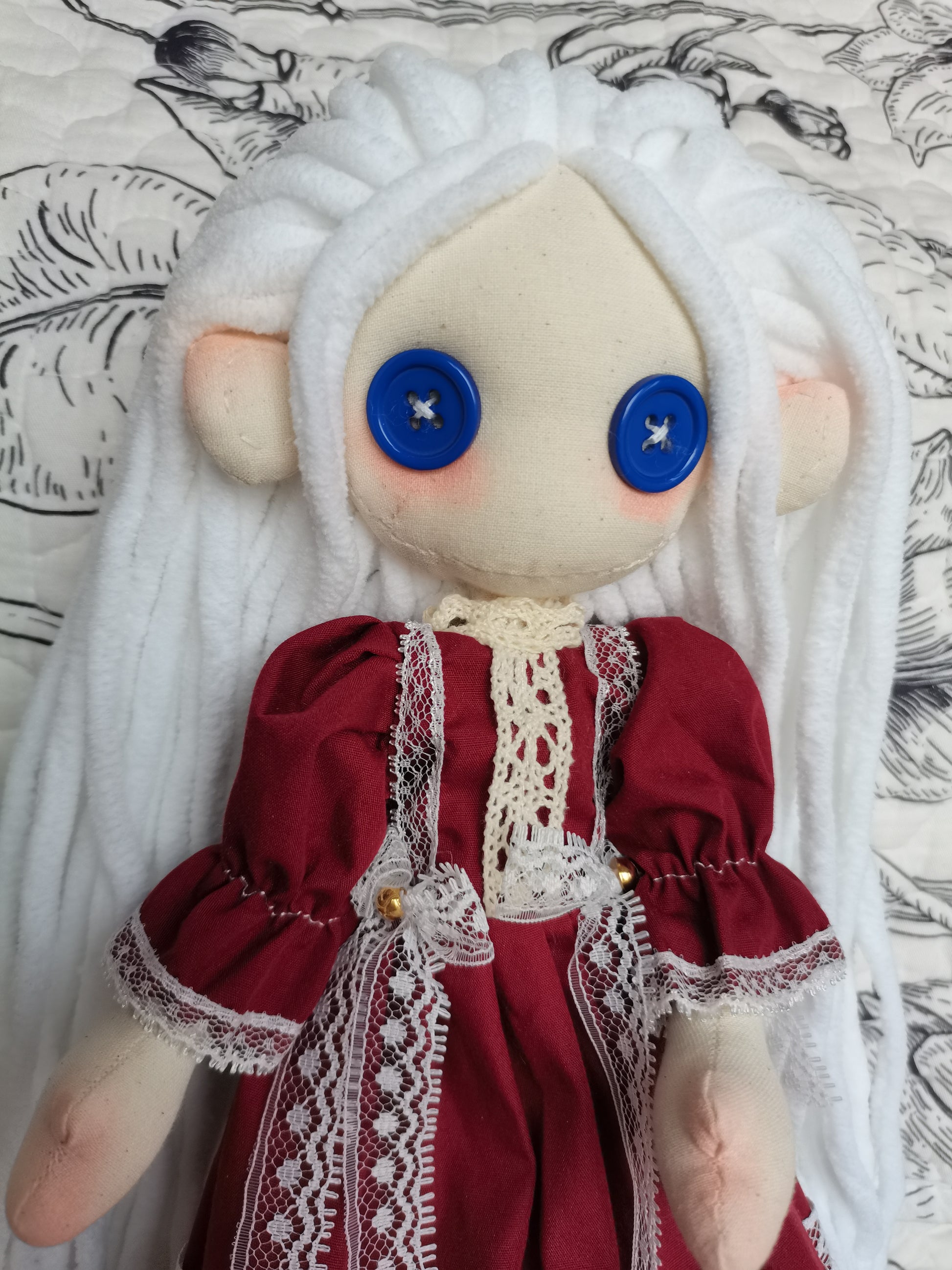 handmade cotton doll